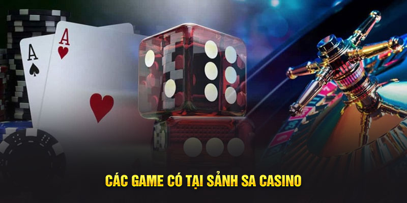 Một số tựa game có tại sảnh cược