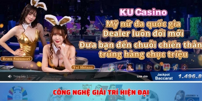 Công nghệ giải trí hiện đại