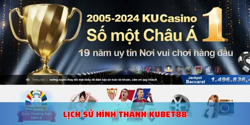 Lịch sử hình thành KUBET88